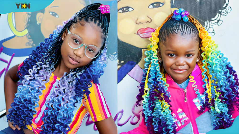 40 Easy Cornrows Winter Protective Hairstyles For Black Girls Age 4-12 in  2024 - Coils and Glory